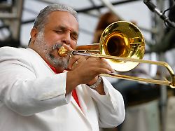 singer and musician willie colon performs at the climate rally an earth day concert on the national mall in washington on sunday april 25 2010