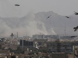 smoke rises following an explosion after israel and the u s launched strikes on iran in tehran iran february 28 2026 1