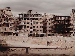 stadtteil jobar in damaskus 20 03 2025 fotografiert im auftrag des auswaertigen amtes