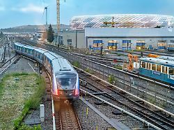 u bahnhof froettmaning u bahn linie u6 verbindet muenchen mit der allianz arena fussballstadion muenchen 4