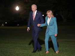 united states president joe biden and first lady dr jill biden return to white house in washington dc after attending events in philadelphia pa october 15 2024