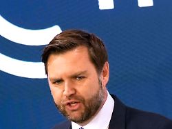 united states vice president jd vance addresses the audience during the munich security conference at the bayerischer hof hotel in munich germany friday feb 14 2025 2