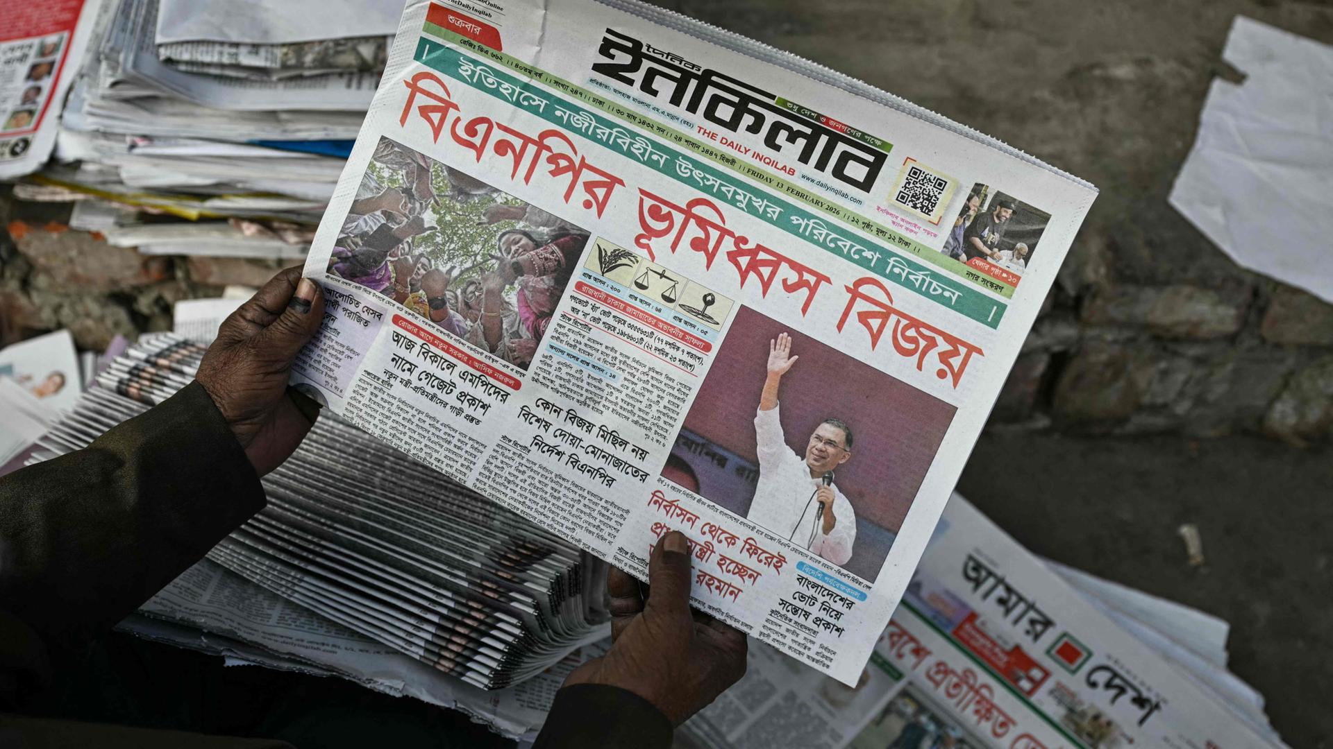 bangladesch zeitung wahlsieger 100