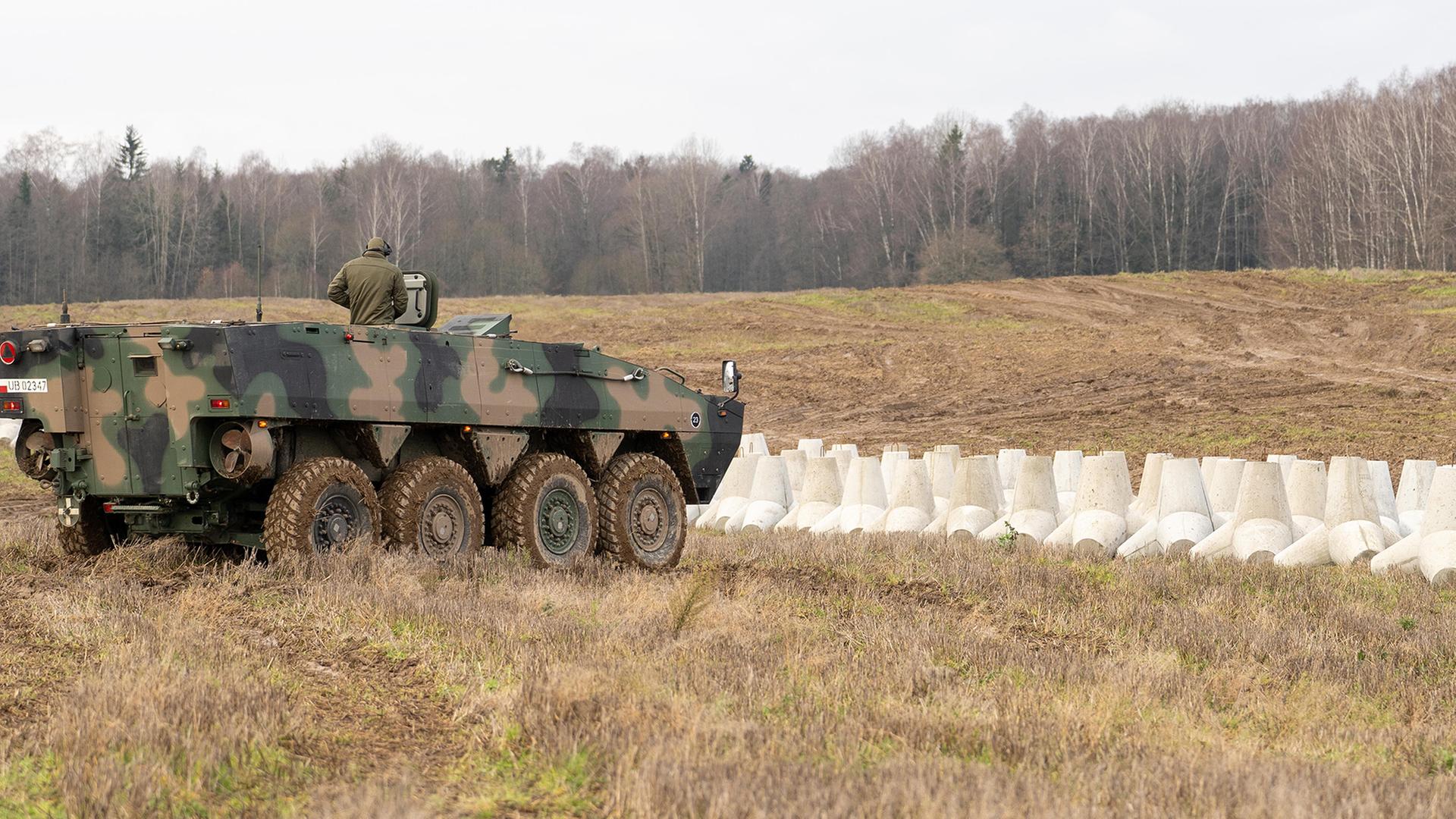 betonbarrieren polen dabrowka 100