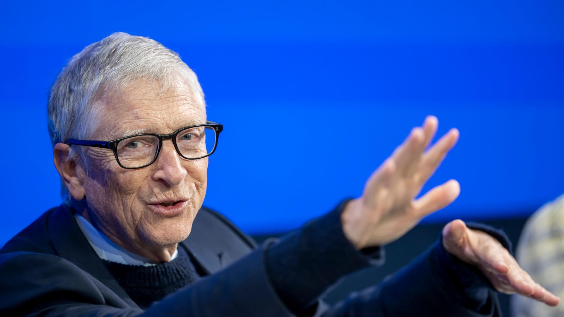 bill gates davos 100