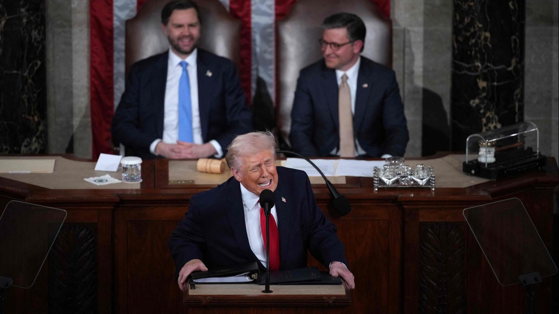 congress rede zur lage nation trump 100