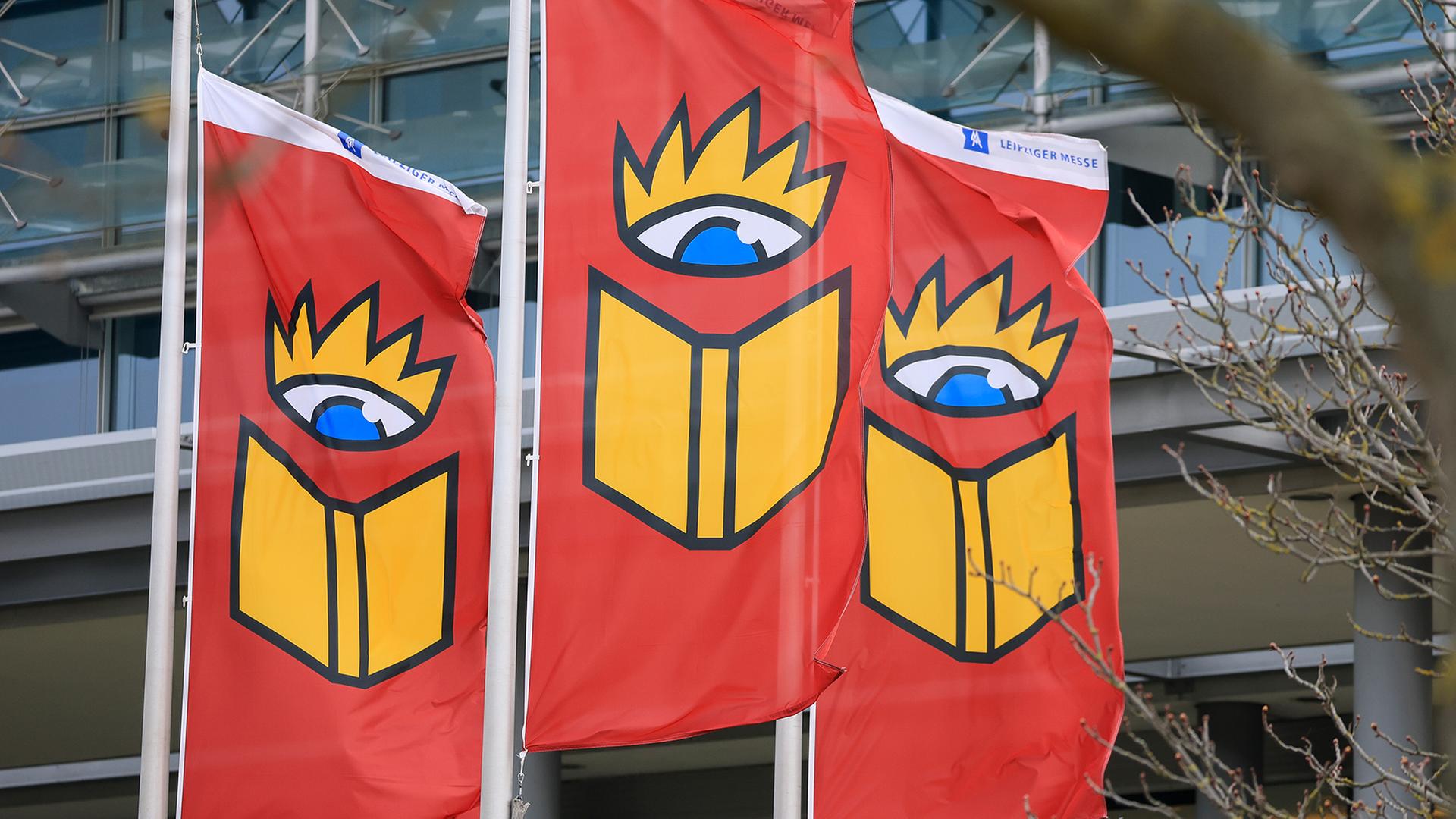 flaggen buchmesse leipzig 100