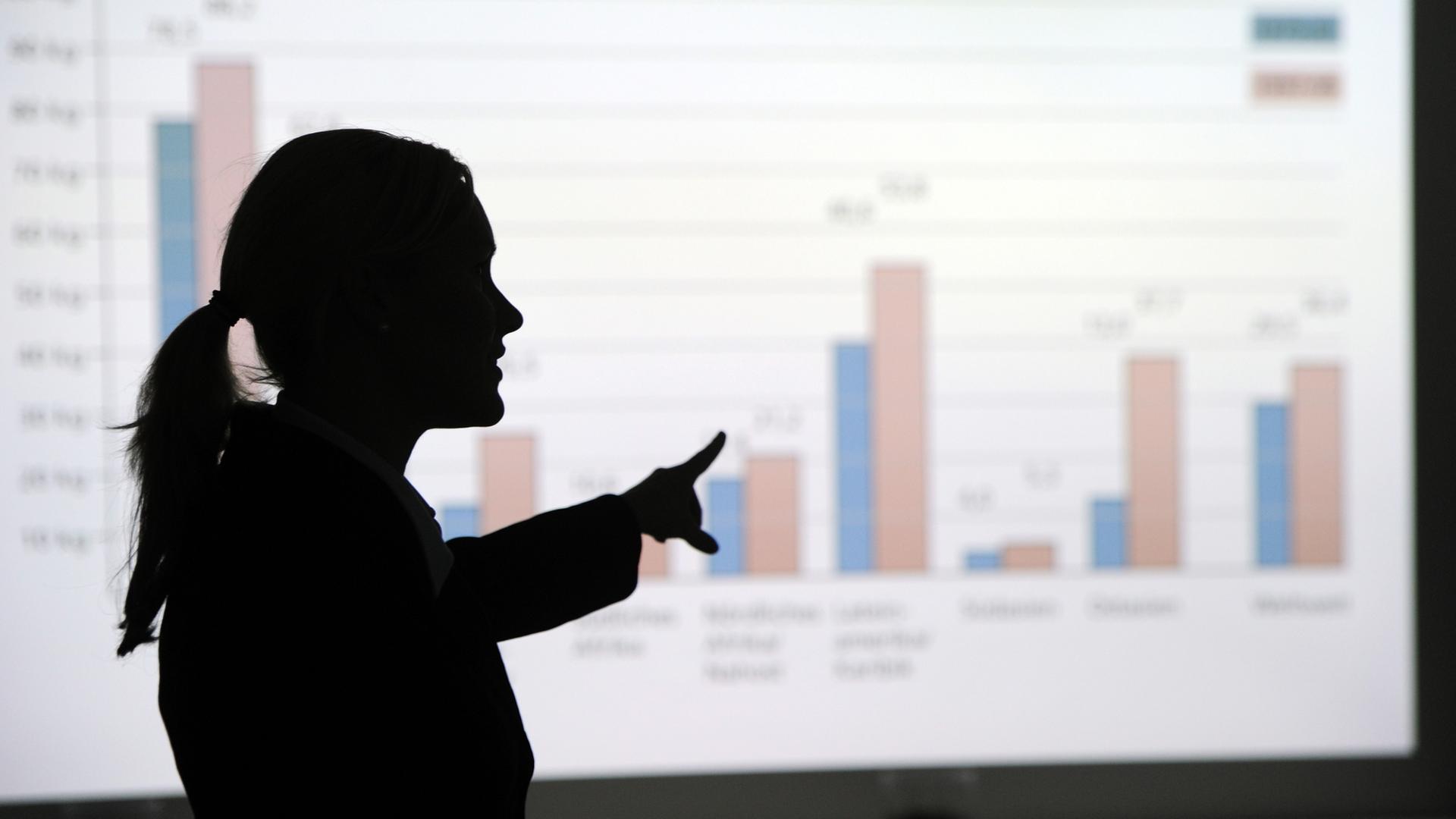 frau praesentation 100