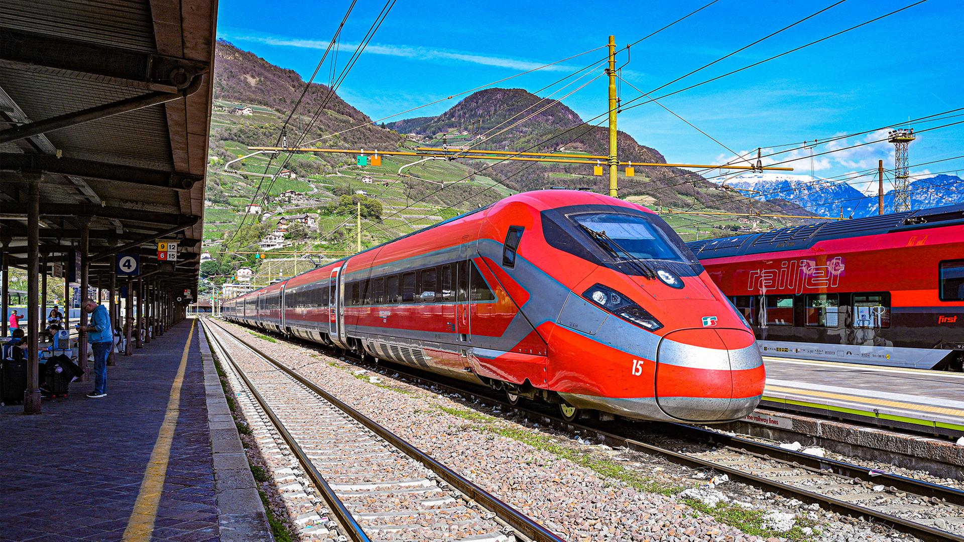 hochgeschwindigkeitszug frecciarossa 100