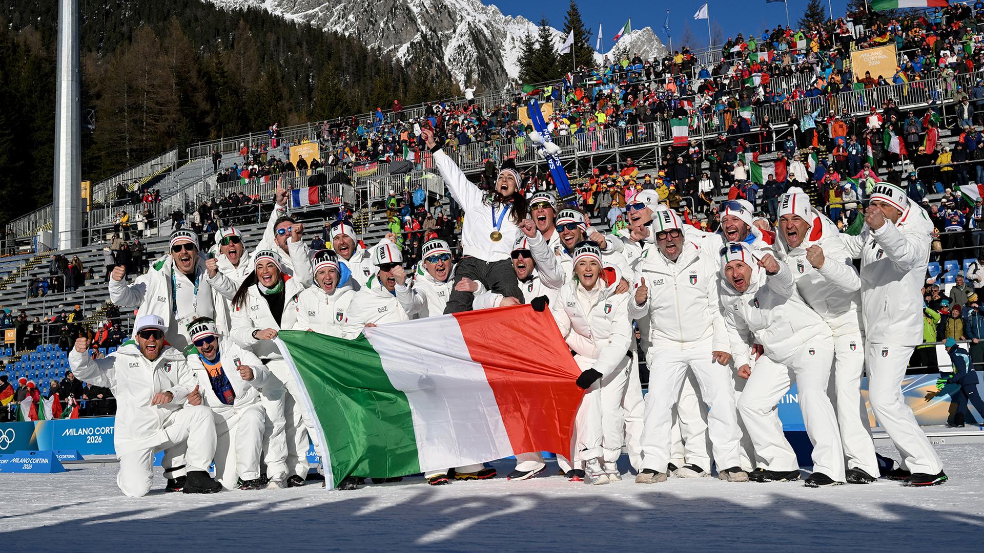 lisa vittozzi team siegesfeier 100