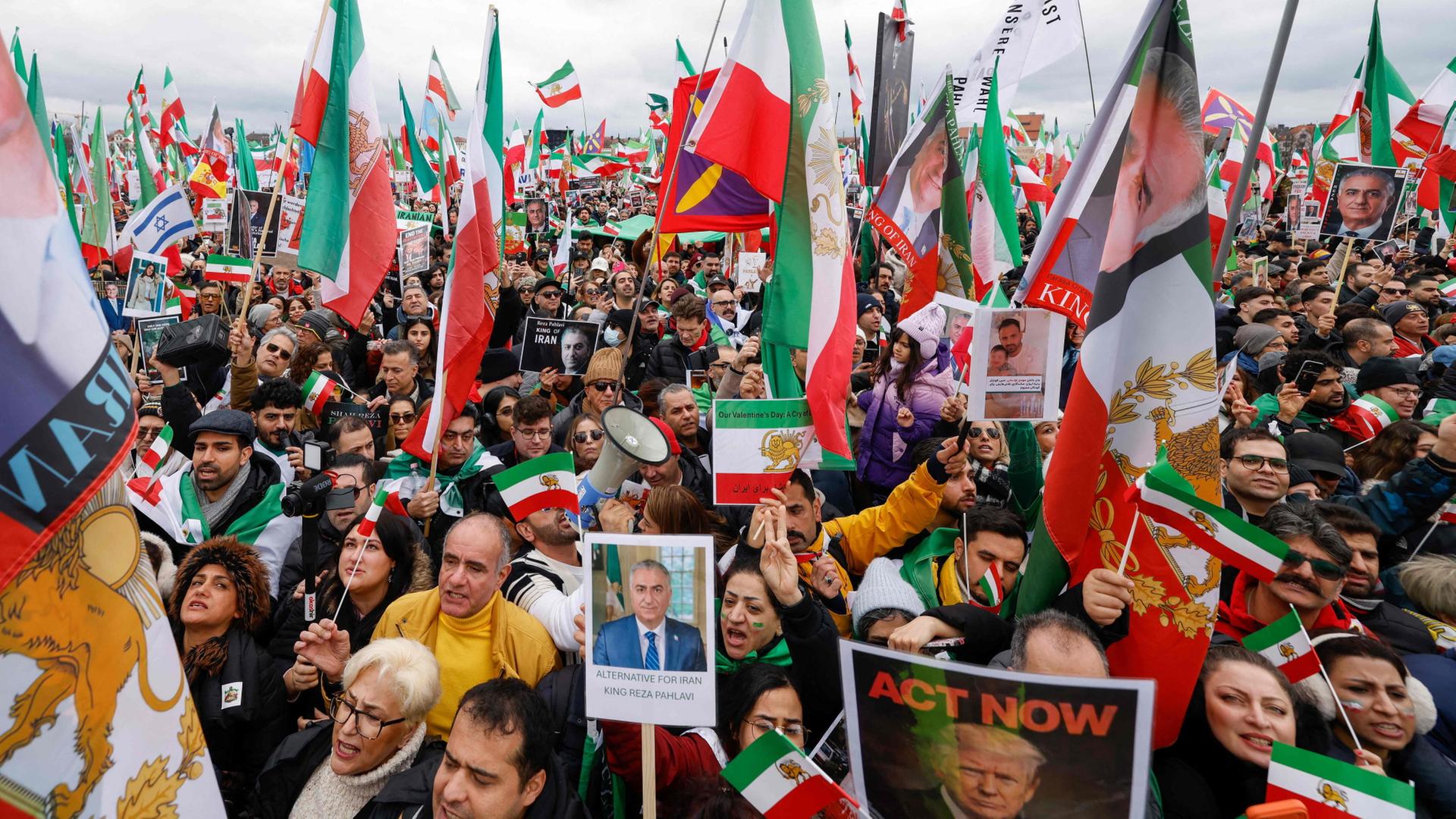 muenchen demo iran 100