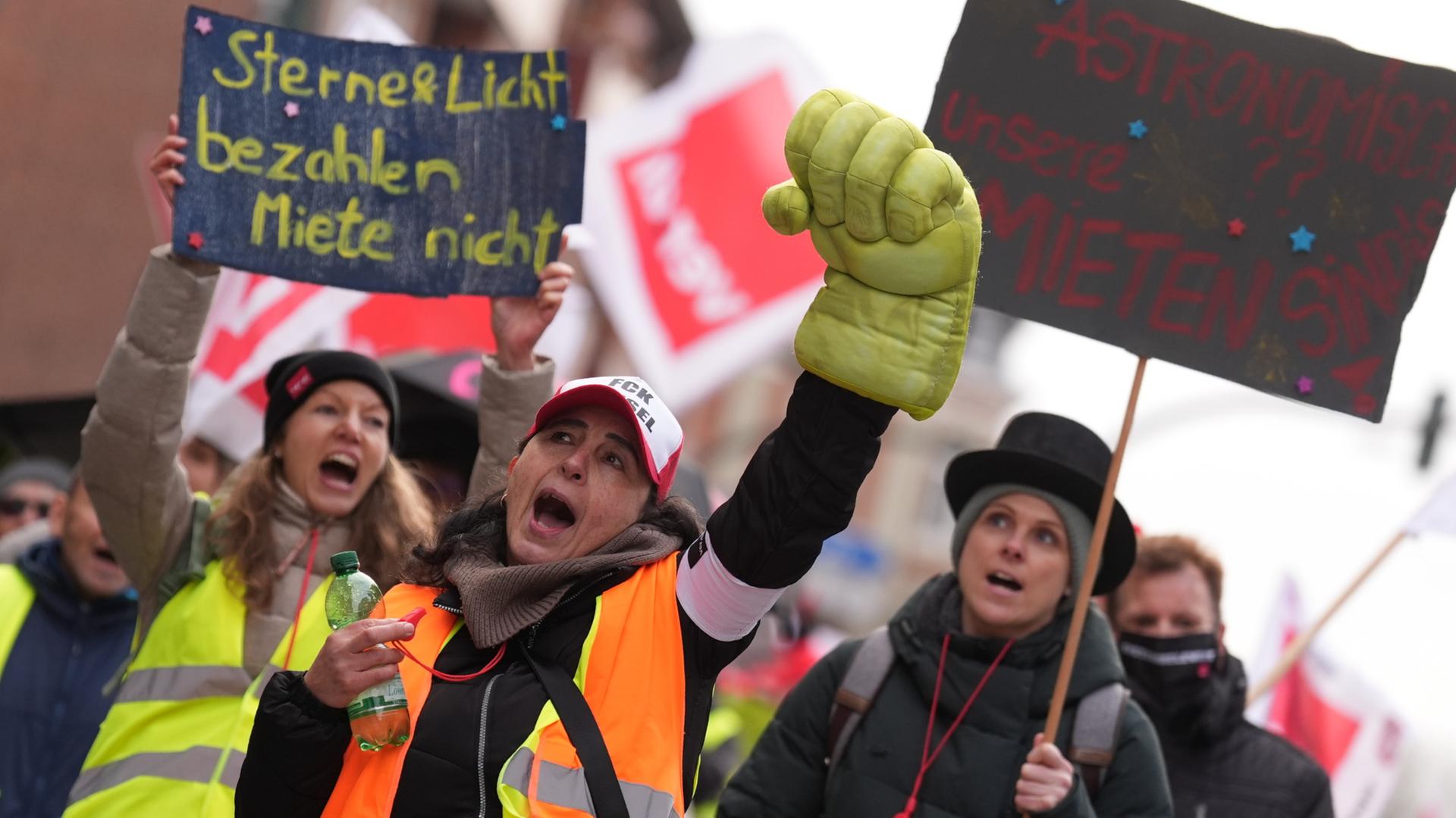 verdi bergedorf warnstreik 100