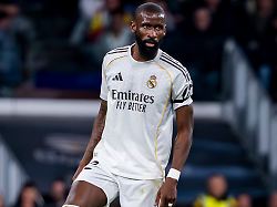 02 03 2026 spanien madrid fussball maenner primera division spanien real madrid fc getafe antonio ruediger von real madrid ist in aktion mit dem ball