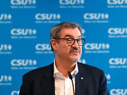 23 03 2026 bayern muenchen markus soeder csu ministerpraesident von bayern nimmt nach der sitzung des csu vorstands an einer pressekonferenz in der csu landesleitung teil