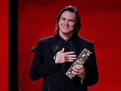 51st cesar ceremony jim carrey poses with the honorary cesar award during the 51st cesar film awards at l olympia on february 26 2026 in paris france photo by franck castel abacapress