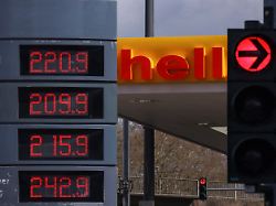a display board shows the current prices of fuel at a gas station of the company shell amid the u s israeli conflict with iran in cologne germany march 16 2026