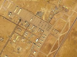 a satellite image shows planes at prince sultan air base in saudi arabia february 17 2026