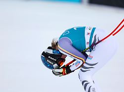 alpine skiing fis wc final lillehammer kvitfjell norway 21 mar 26 alpine skiing fis world cup final downhill ladies image shows the disappointment of emma aicher ger 1