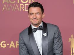 actor awards 2026 pressroom los angeles usa los angeles usa march 01 2026 orlando bloom at the 32nd annual actor awards at the shrine auditorium