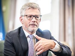 andrij melnyk botschafter der ukraine in deutschland aufgenommen bei einem interview mit der dpa deutsche presse agentur