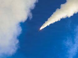 arleigh burke class guided missile destroyer uss thomas hudner ddg 116 fires a tomahawk land attack missile during operation epic fury mar 21 2026 u s