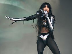 brighton england august 2 loreen performing at brighton pride on the park
