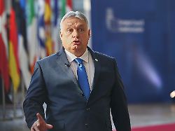 bruessel belgien europa gebaeude eu gipfel viktor orban ministerpraesident von ungarn bei der ankunft