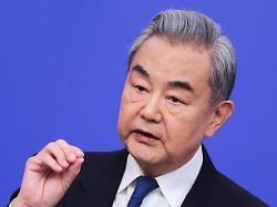 chinese foreign minister wang yi speaks during a press conference on the sidelines of the national people s congress npc in beijing china march 8 2026