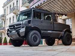 daimler truck hat eine luxusversion des unimog mit exklusivem design und gesteigerter performance vorgestellt