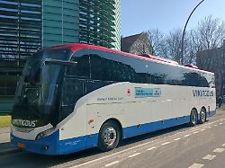 der e bus von yutong hat eine reichweite von 600 bis 700 kilometern
