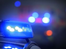 die polizei ist in raunheim im kreis gross gerau im einsatz