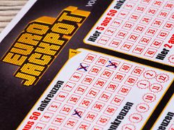 eurojackpot nahaufnahme von einem spielschein