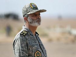 file photo iran s army commander in chief major general abdolrahim mousavi looks during a military exercise in an undisclosed location in iran in this handout image obtained on august 25 2022