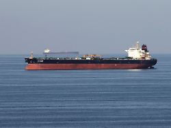 file photo oil tankers pass through the strait of hormuz december 21 2018