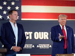 file then former president donald trump speaks next to richard grenell during a presidential election campaign event at a farm in smithton pa sept 23 2024