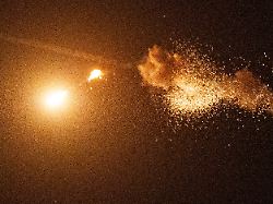 file ukrainian air defenses intercept a shahed drone during a russia aerial attack on kyiv ukraine on saturday sept 7 2024