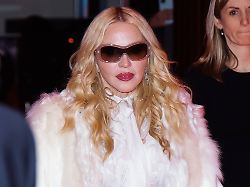 february 28 2026 italy madonna singer arrives at the dolce gabbana afterparty during the milan fashion week women s fall winter 2026 2027 in milan