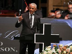 former u s president barack obama speaks during a memorial service to celebrate the life of the civil rights leader reverend jesse jackson in chicago illinois u s march 6 2026