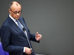 german chancellor friedrich merz answers questions from lawmakers during a plenum session of the lower house of parliament the bundestag in berlin germany march 25 2026