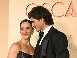 hollywood ca march 15 jacob elordi and melissa elordi at the 98th oscars at dolby theatre on march 15 2026 in hollywood california