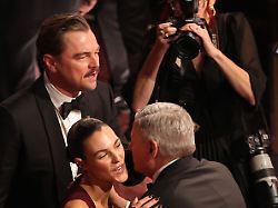 hollywood california march 15 l r leonardo dicaprio and vittoria ceretti attend the 98th oscars at dolby theatre on march 15 2026 in hollywood california