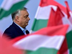 hungarian prime minister viktor orban attends the first so called patriots grand assembly of nationalist groups from europe in budapest hungary march 23 2026