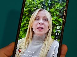 in this photo illustration in this screen grab taken from a video the italian prime minister giorgia meloni reacts to the justice referendum results in a video posted on instagram