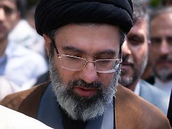 may 31 2019 file photo shows son of iranas supreme leader ayatollah ali khamenei mojtaba khamenei attends a demonstration to mark jerusalem day in tehran 1