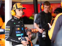 mclaren driver lando norris of britain waits in his team garage ahead of the third practice session for the australian formula one grand prix at albert park in melbourne australia saturday march 7 2026
