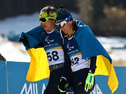 milano cortina 2026 paralympics para biathlon women s sprint standing tesero cross country skiing stadium lago italy march 07 2026