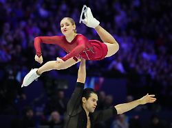 minerva fabienne hase and nikita volodin from germany perform during the pairs short program at the figure skating world championships in prague czech republic wednesday march 25 2026