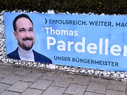 neubiberg csu wahlplakat mit thomas pardeller