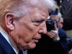 president donald trump departs after a medal of honor ceremony in the east room of the white house monday march 2 2026 in washington