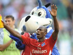 romeo castelen hamburg jubel sieg freude fussball 1 bundesliga vfl wolfsburg hamburger sv ergebnis 2 4 am 23 08